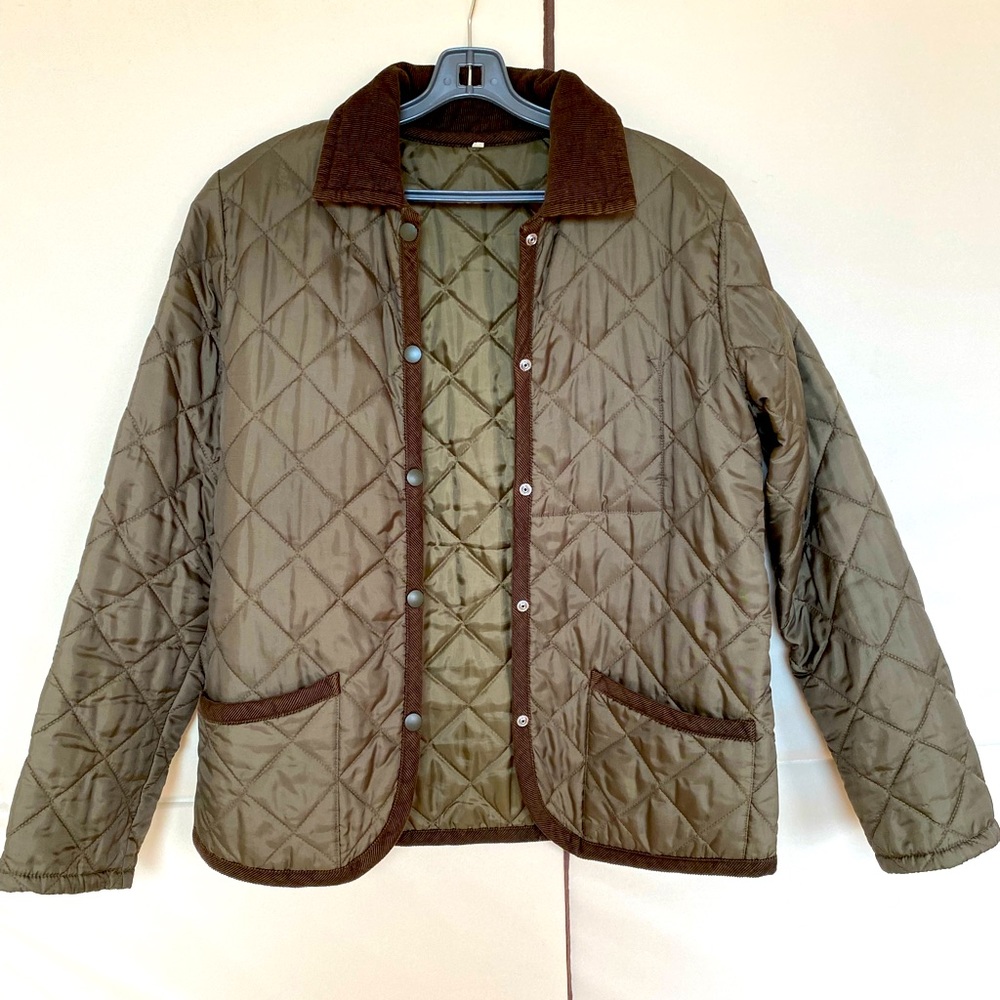 Muji quilted jacket